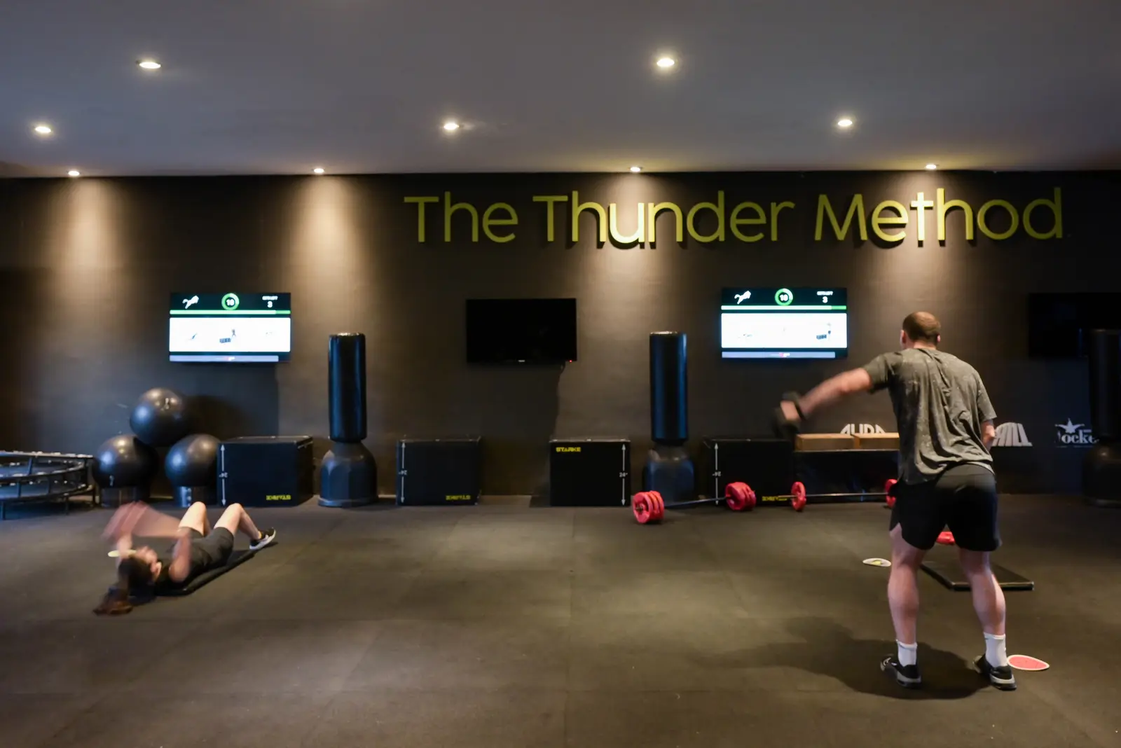Espacio de entrenamiento funcional de Full Fitness Bahía Blanca